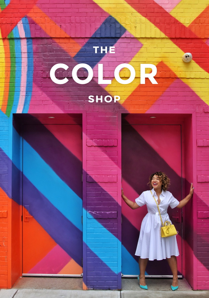 Color Me Courtney - The Rainbow Outfit Roundup!