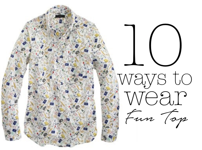 10 ways to wear fun top