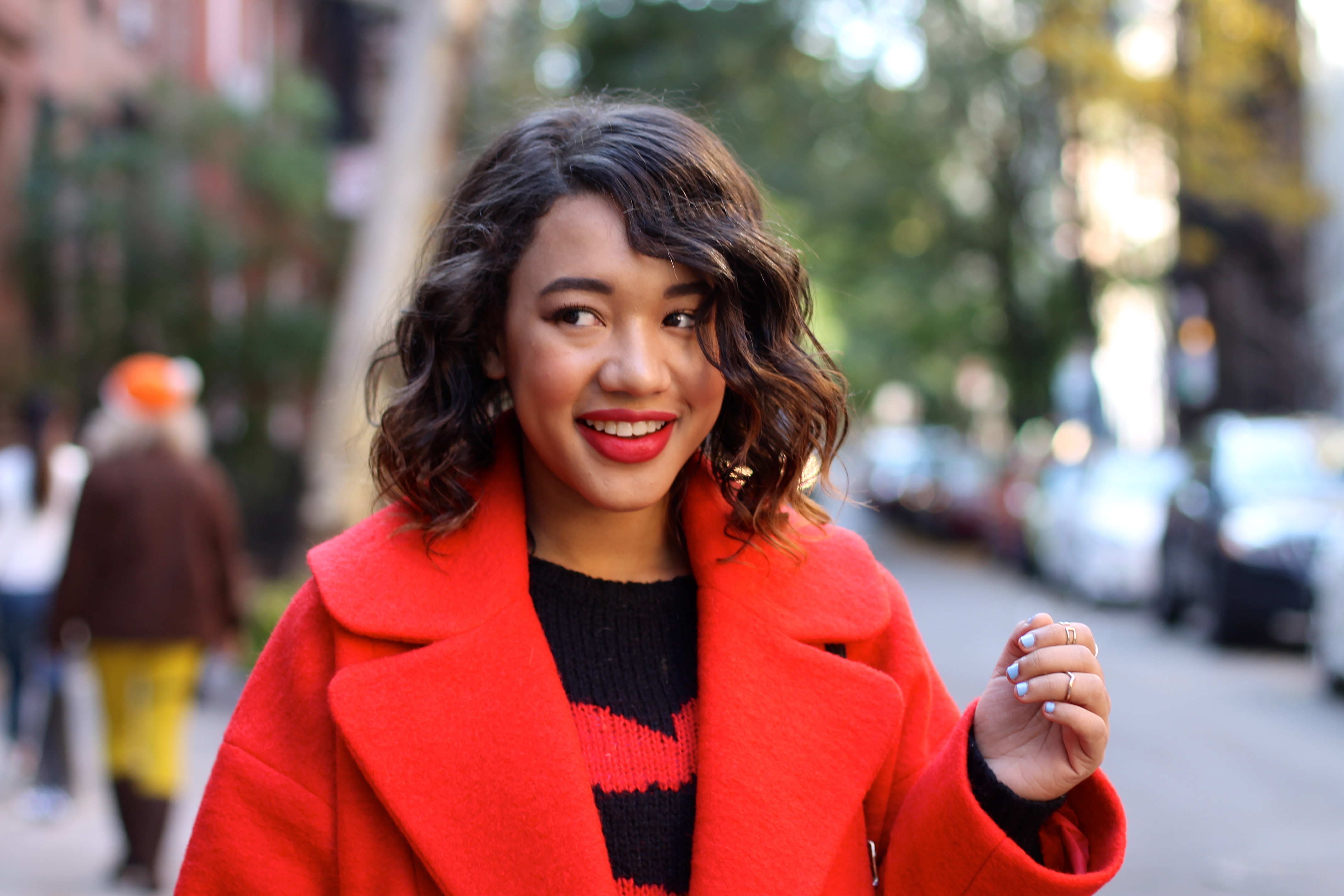 red coat fall red coat perfect red coat fashion blogger new york fashion blogger nyc fashion blogger street style fall style black fashion bloggers