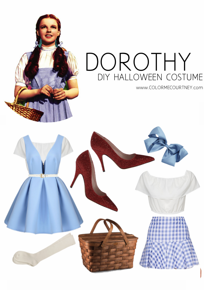 DOROTHY WIZARD OF OZ COSTUME DIY COSTUME DIY HALLOWEEN COSTUME DIY WIZARD OF OZ HALLOWEEN WIZARD OF OZ HALLOWEEN DIY HALLOWEEN COSTUME DO IT YOURSELF HALLOWEEN COSTUME DIY HALLOWEEN COSTUME IDEAS