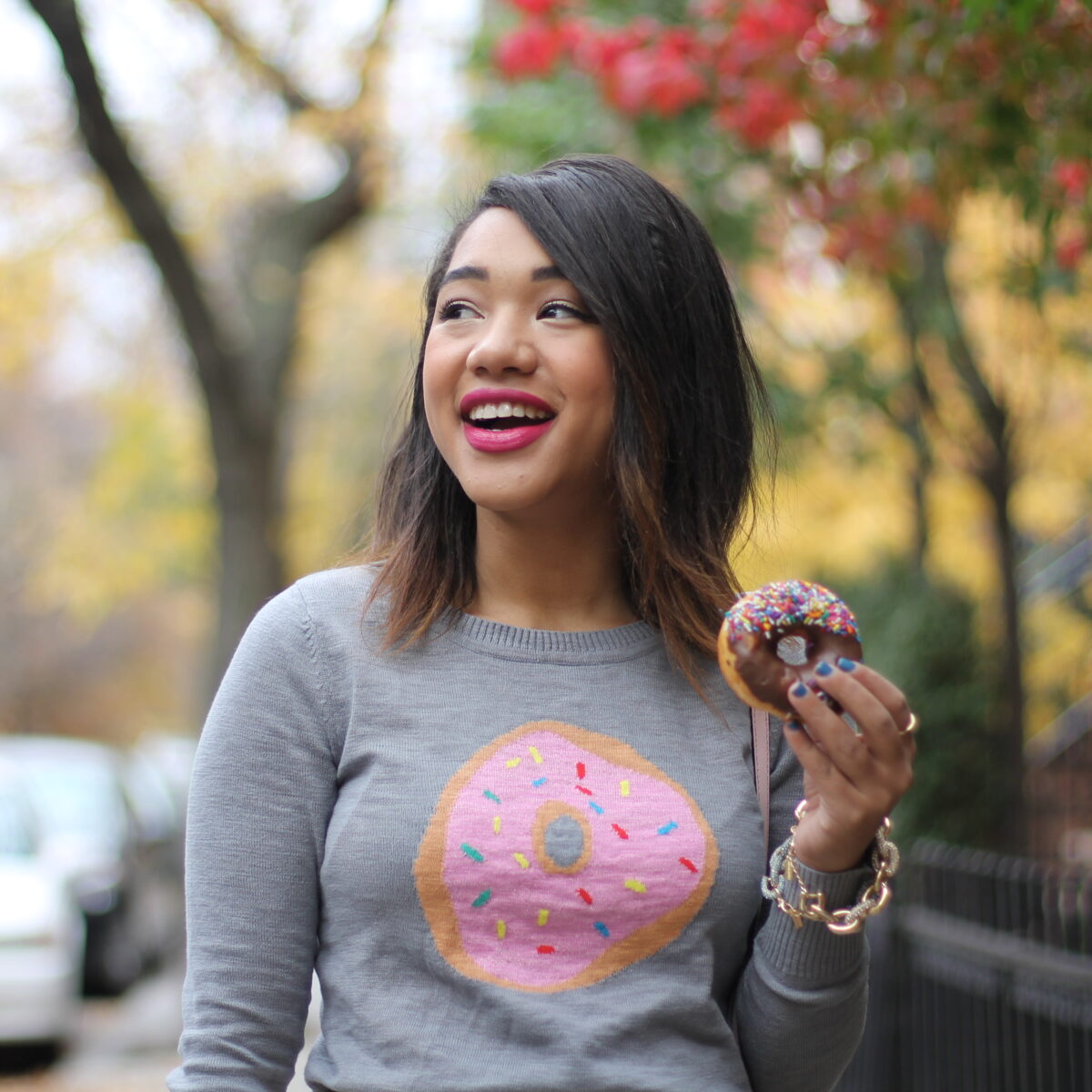 Color Me Courtney - The Donut Sweater