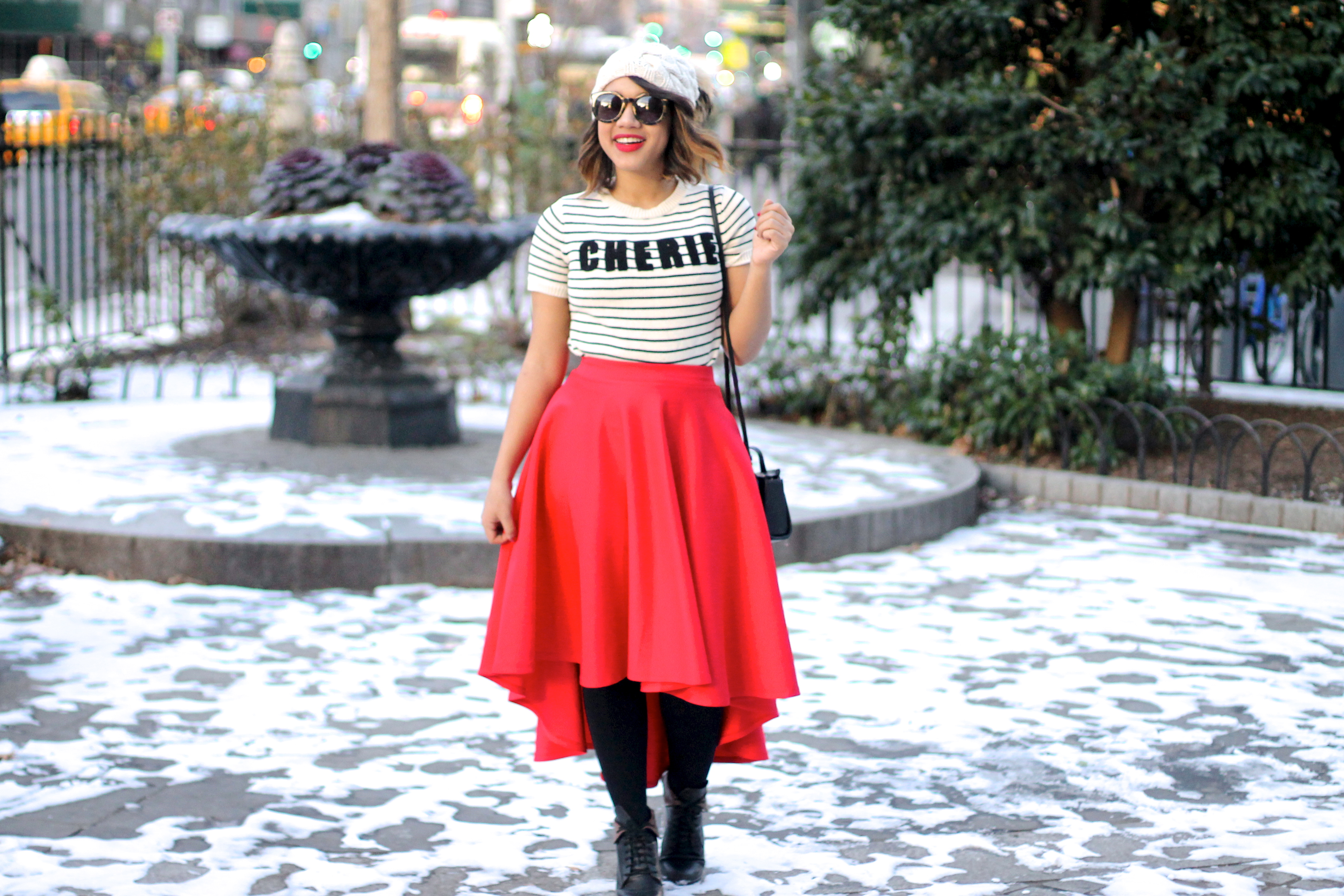 color me courtney color me courtney www.colormecourtney.com blogger color me courtney fashion blogger new york city blogger new york city style blogger black fashion blogger fashion blogger what to wear how to wear a midi skirt midi skirt for winter stripe midi skirt red midi skirt red midi skirt red midi skirt cherie sweater cherie shirt cherie tee cherie cherie forever 21 cherie forever 21 stripe sweeter stripe sweater tee striped sweater tee winter fashion what to wear for winter winter style winter fashion style