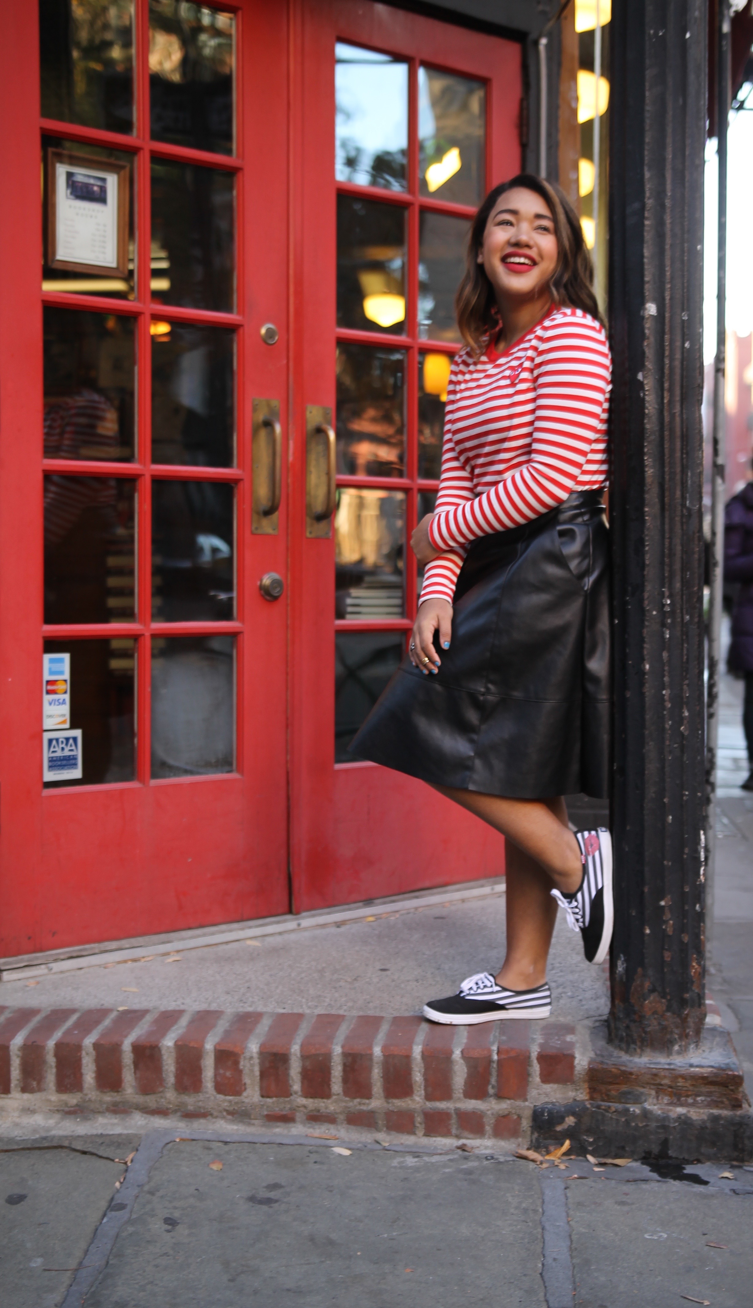 Fall Outfit : Color Me Red