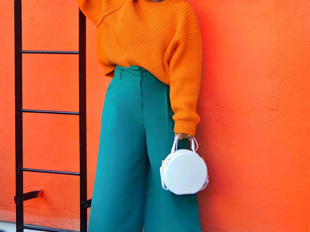 Color Me Courtney - O&G  Orange & Green