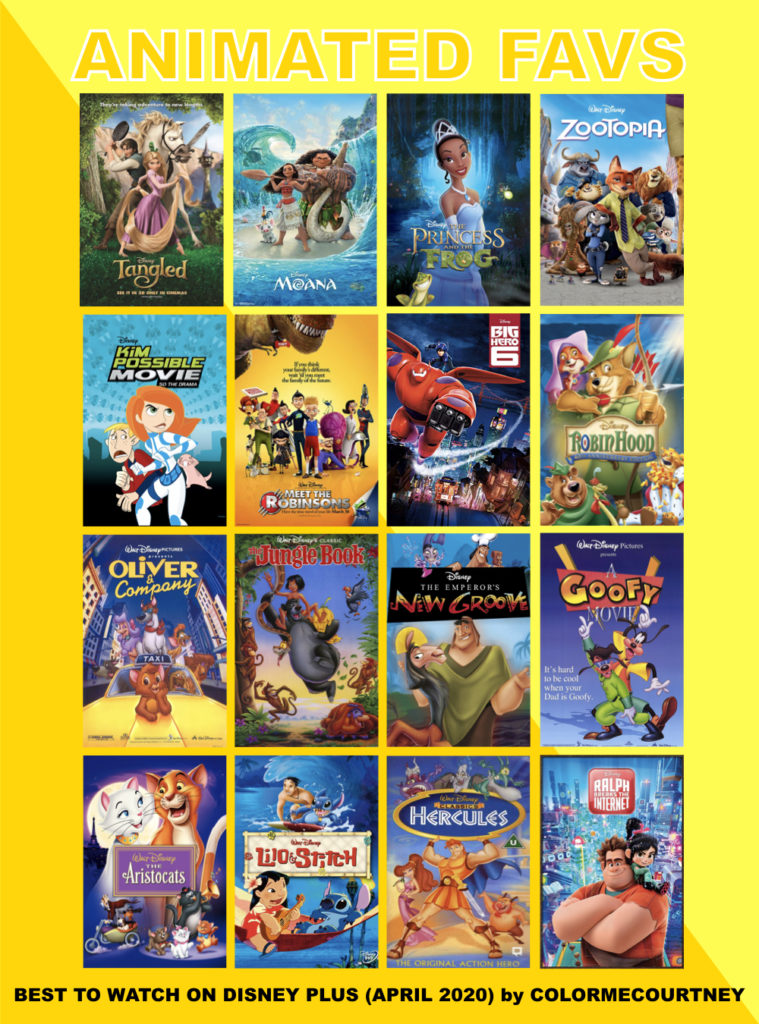 Color Me Courtney - My Favorite Things to Watch on Disney+
