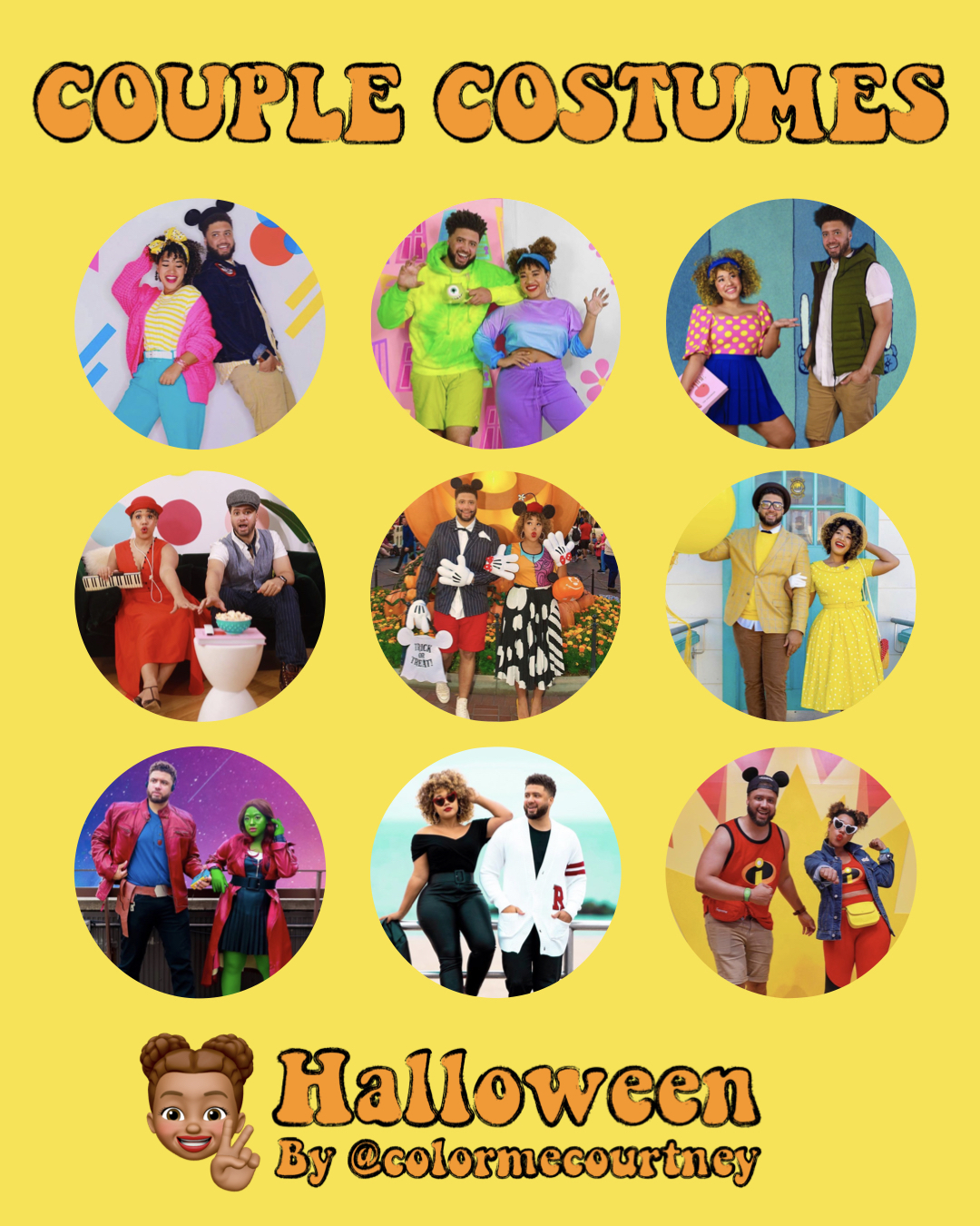 Color Me Courtney - Best Mickey & Minnie Mouse Halloween Costumes