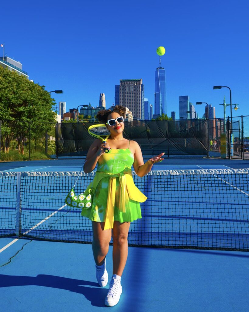 Summer tennis outfit
