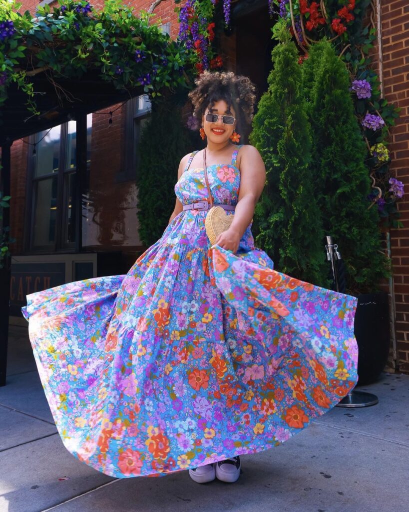 Park Slope Floral Maxi Dress 