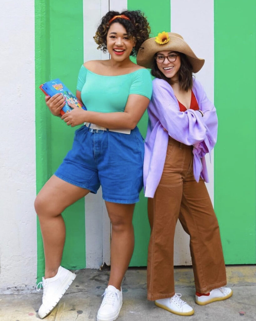 easy homemade disney costumes roxanne stacy goofy